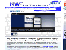 Tablet Screenshot of nolanwilsonfreelance.com
